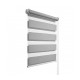 Рулонні штори на липучці день ніч колір Сірий DN211